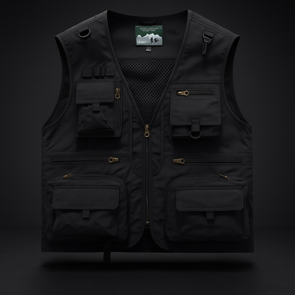 Zekro™ Essential Urban Vest – Multi - Pocket Utility Layer - Zekro Market - 14:193Image Color;5:200005259 - Zekro™ Essential Urban Vest – Multi - Pocket Utility Layer