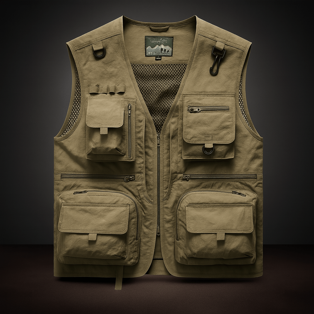 Zekro™ Essential Urban Vest – Multi - Pocket Utility Layer - Zekro Market - 14:771Image Color;5:100014065 - Zekro™ Essential Urban Vest – Multi - Pocket Utility Layer
