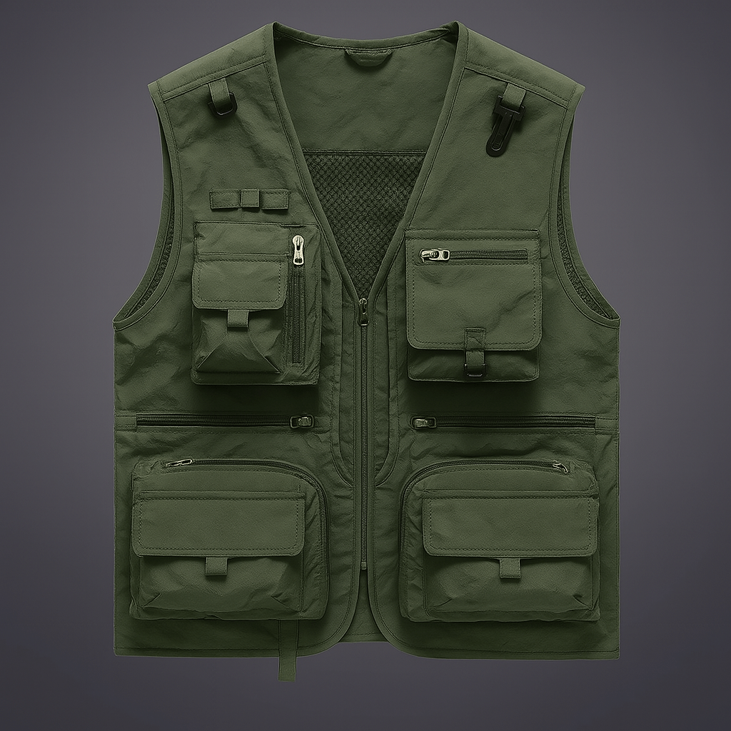 Zekro™ Essential Urban Vest – Multi - Pocket Utility Layer - Zekro Market - 14:350850Image Color;5:100014064 - Zekro™ Essential Urban Vest – Multi - Pocket Utility Layer