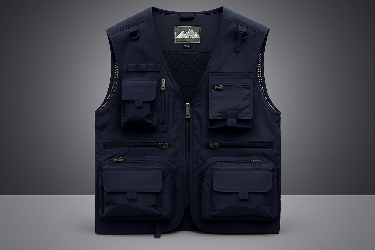 Zekro™ Essential Urban Vest – Multi - Pocket Utility Layer - Zekro Market - 14:173Image Color;5:361386 - Zekro™ Essential Urban Vest – Multi - Pocket Utility Layer