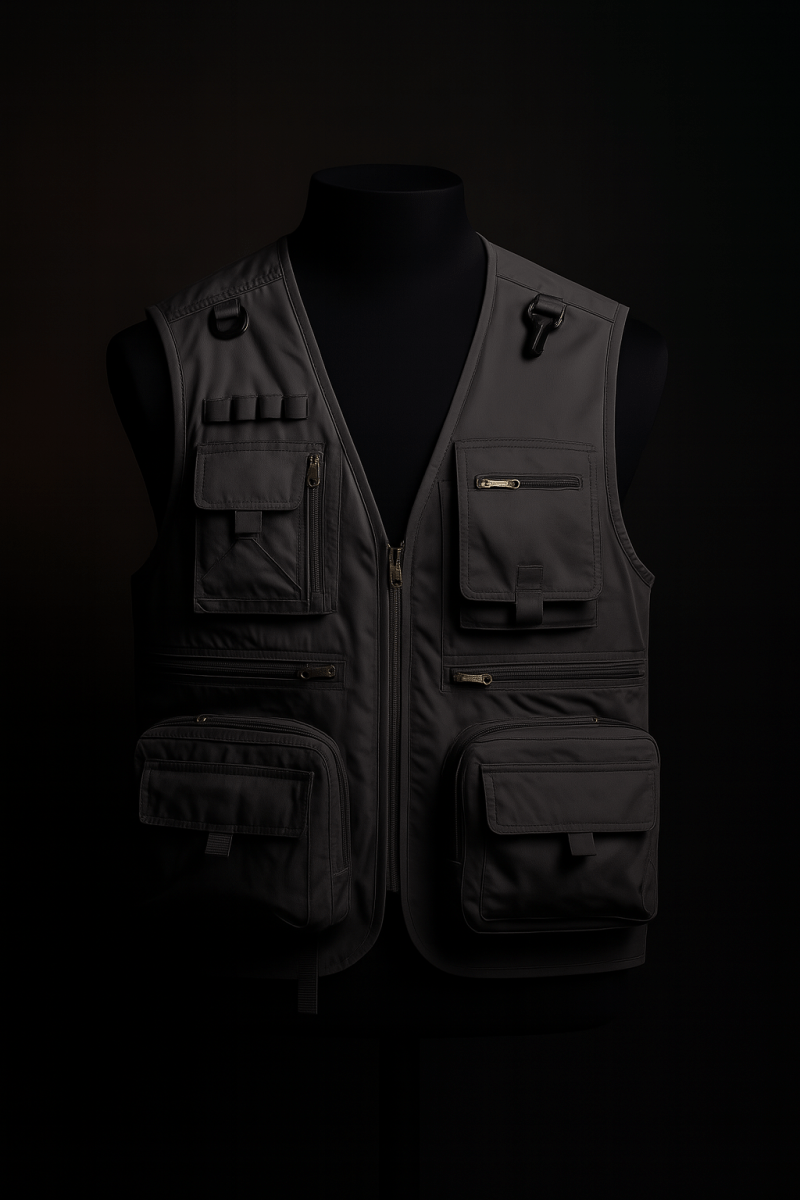 Zekro™ Essential Urban Vest – Multi - Pocket Utility Layer - Zekro Market - 14:691Image Color;5:200000990 - Zekro™ Essential Urban Vest – Multi - Pocket Utility Layer