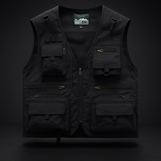 Zekro™ Essential Urban Vest – Multi - Pocket Utility Layer - Zekro Market - 14:193Image Color;5:200005259 - Zekro™ Essential Urban Vest – Multi - Pocket Utility Layer