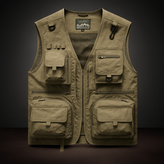 Zekro™ Essential Urban Vest – Multi - Pocket Utility Layer - Zekro Market - 14:771Image Color;5:100014065 - Zekro™ Essential Urban Vest – Multi - Pocket Utility Layer